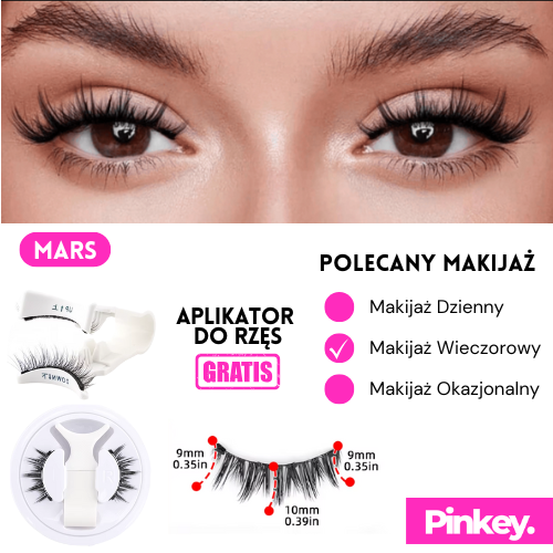 Mágneses szempillák - Pinkey