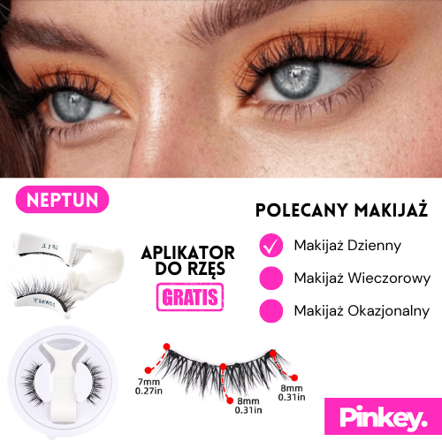 Mágneses szempillák - Pinkey
