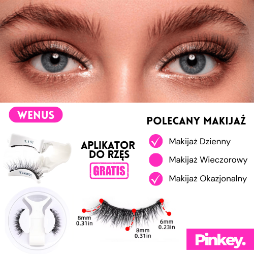 Mágneses szempillák - Pinkey