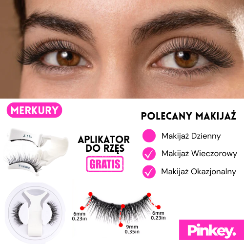 Mágneses szempillák - Pinkey