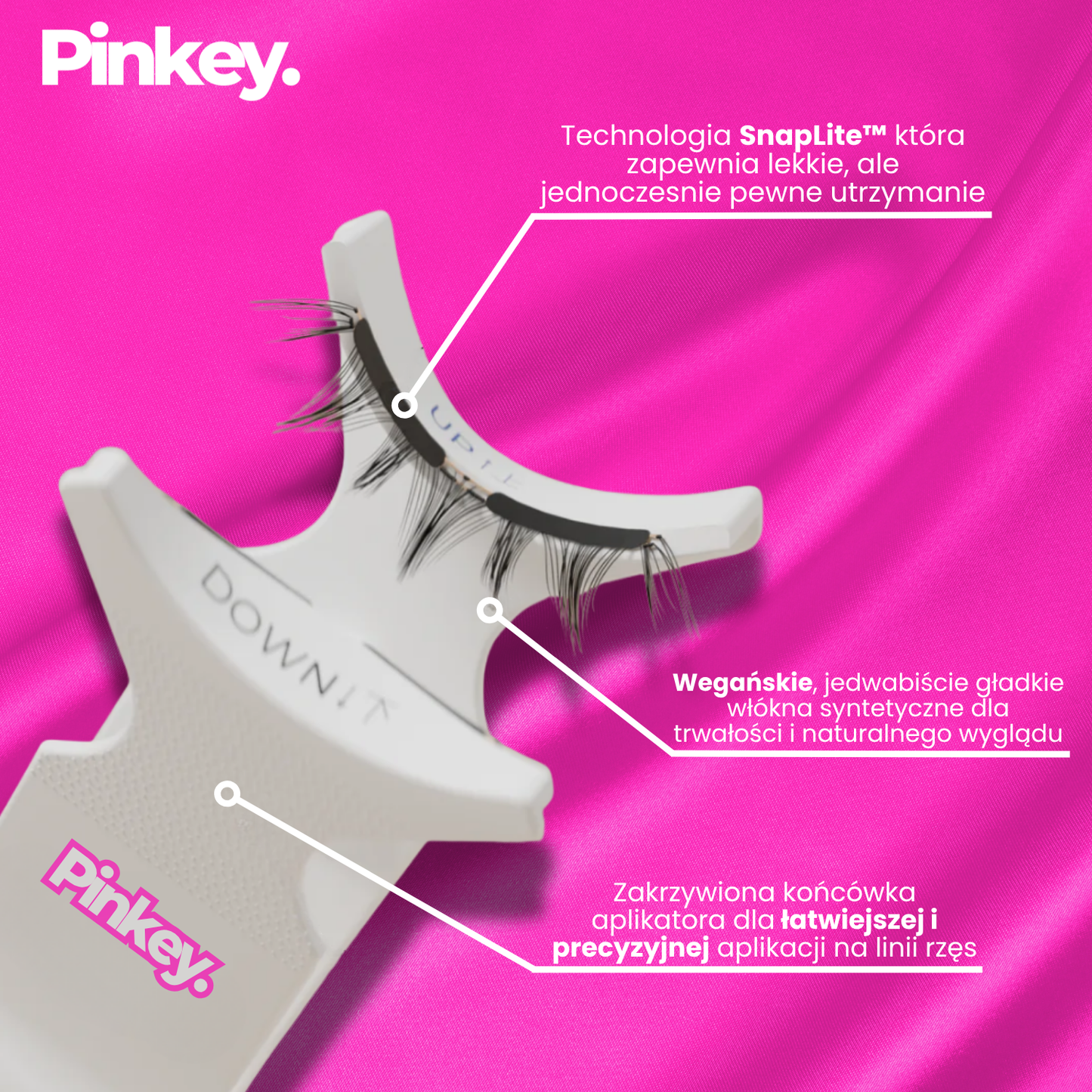 Magnetické řasy - Pinkey