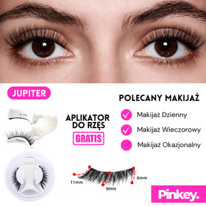 Magnetyczne Rzęsy - Pinkey