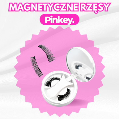 Magnetyczne Rzęsy - Pinkey